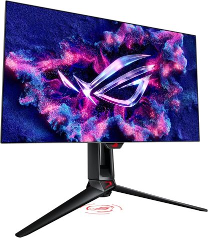 Swift OLED 27” 1440P Gaming Monitor (PG27AQDP) - WOLED, QHD, 480Hz, 0.03ms, G-SYNC Compatible, Custom Heatsink, AI Assistant, DisplayHDR400 True Black, 99% DCI-P3, True 10-bit, DisplayWidget