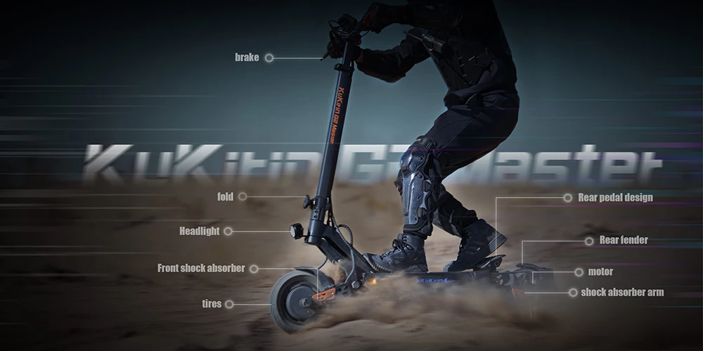 KuKirin G2 Master Electric Scooter, 10
