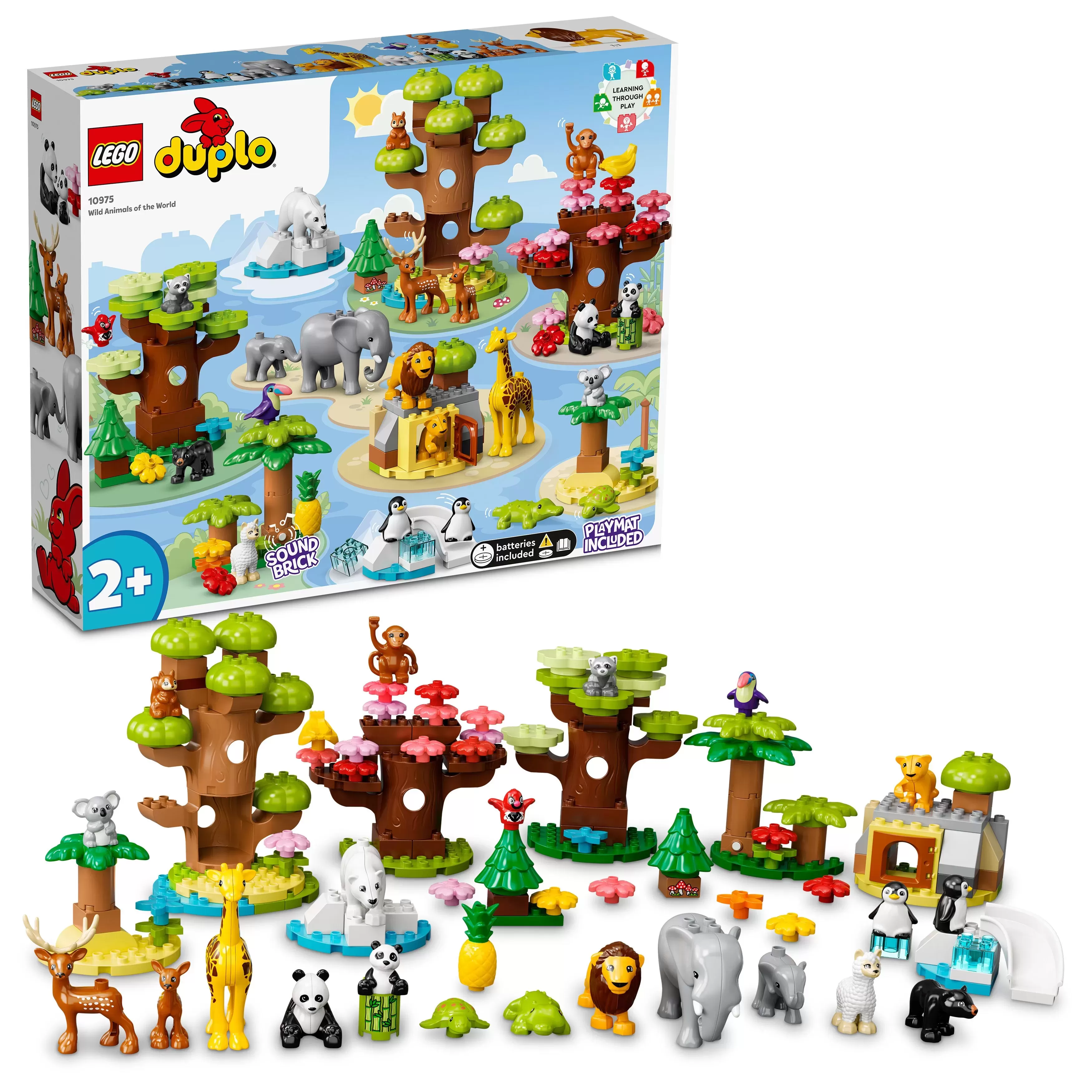 LEthtGO 10975 DUPLO WILD ANIMALS OF THE WORLD