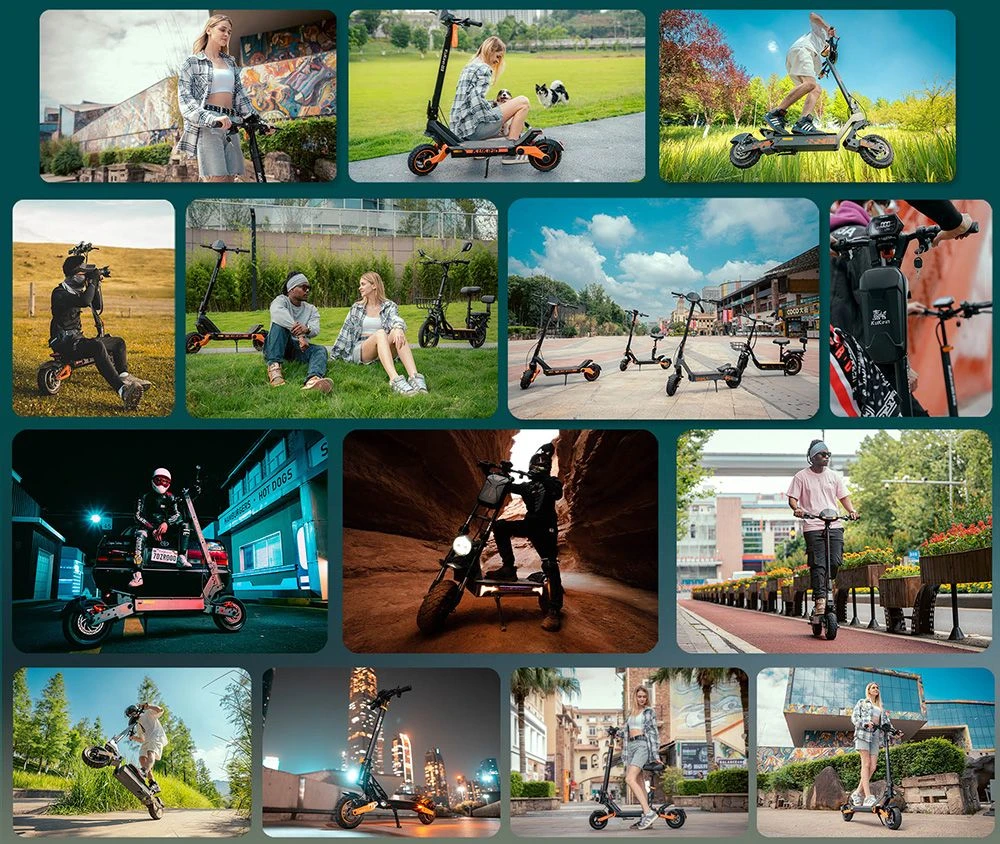 KuKirin G2 Pro Electric Scooter 2024 Version, 600W Brushless Motor, 48V 15.6AH Battery, 9-inch Rubber Vacuum Tires, 45km/h Max Speed, 58km Range, Dual Disc Brakes, Spring Shock Absorber, Detachable Seat