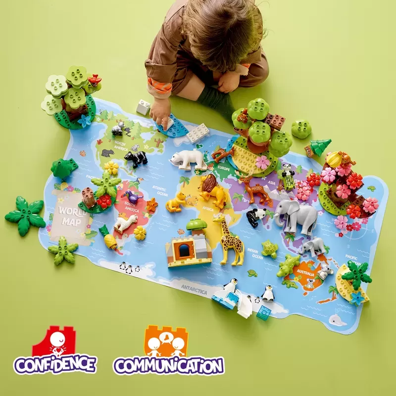 LEthtGO 10975 DUPLO WILD ANIMALS OF THE WORLD