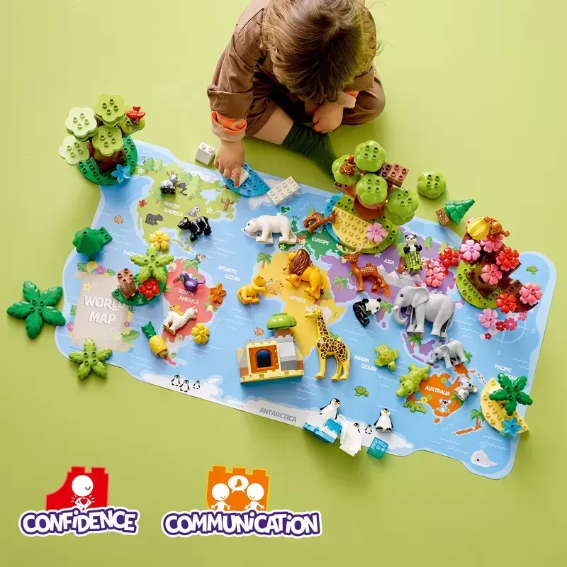 LEthtGO 10975 DUPLO WILD ANIMALS OF THE WORLD