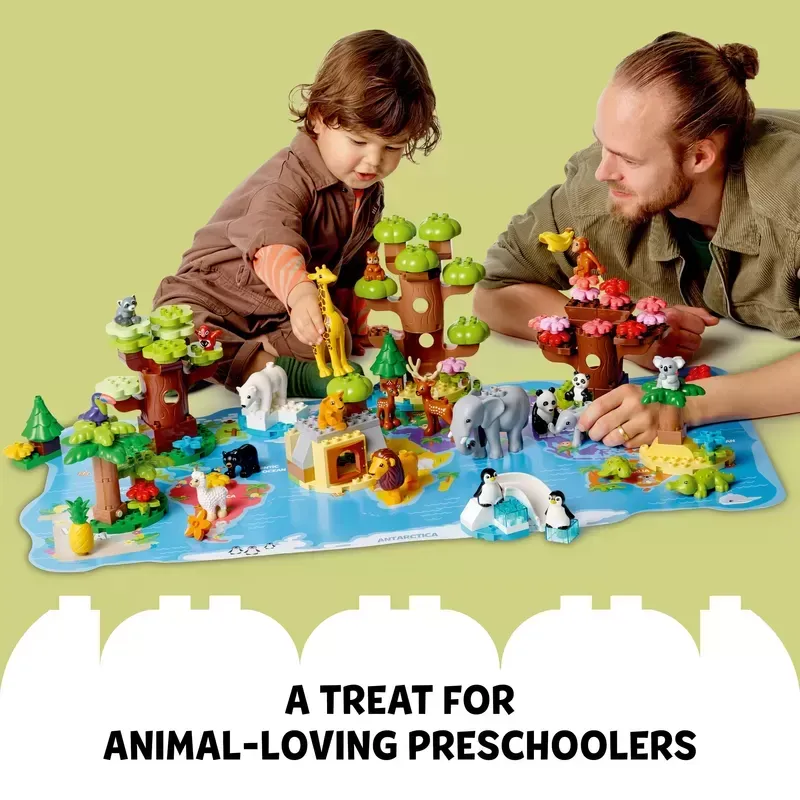 LEthtGO 10975 DUPLO WILD ANIMALS OF THE WORLD