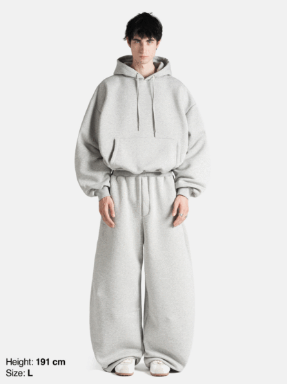 BUBBLE SWEATPANTS - GRAY