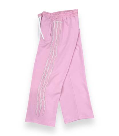 “MONSTER TRIPLE STRIPE” SWEATSUIT PINK