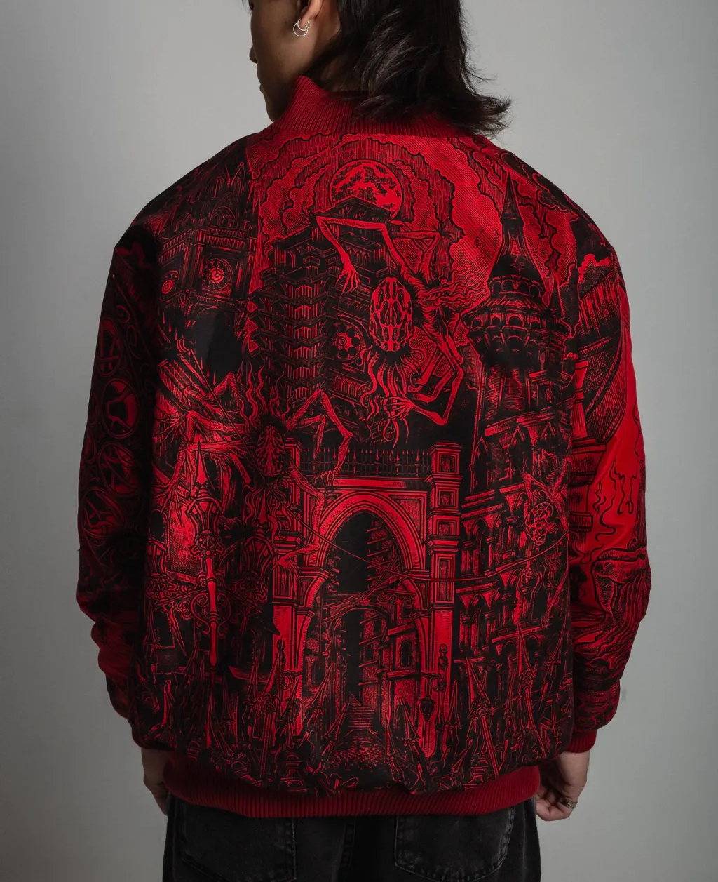Bloodborne Reversible Bomber Jacket