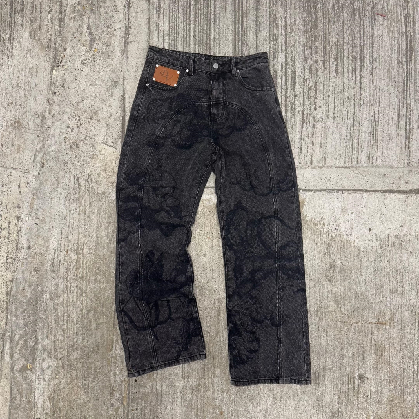 ANGEL JEANS IN BLACK