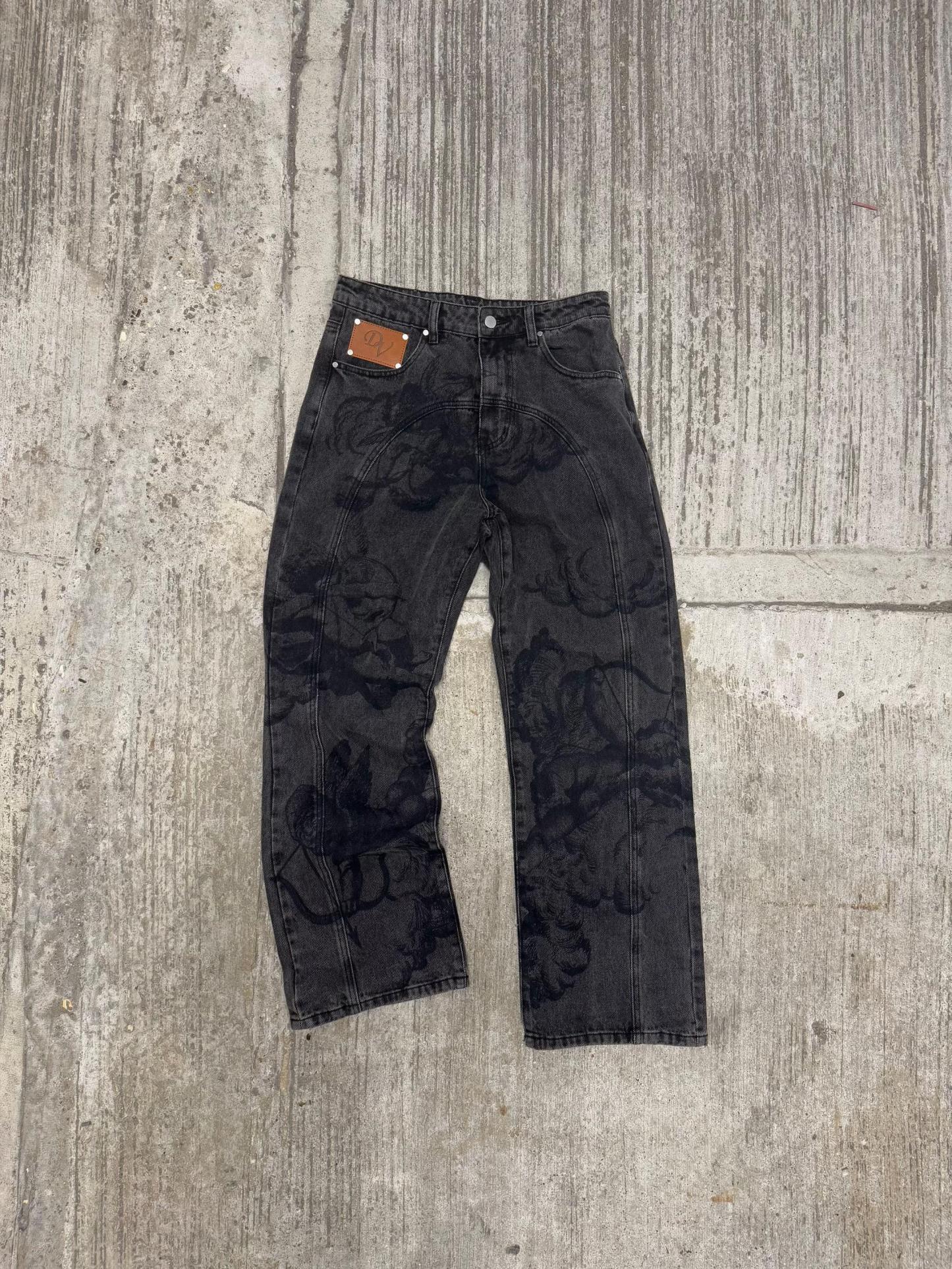 ANGEL JEANS IN BLACK