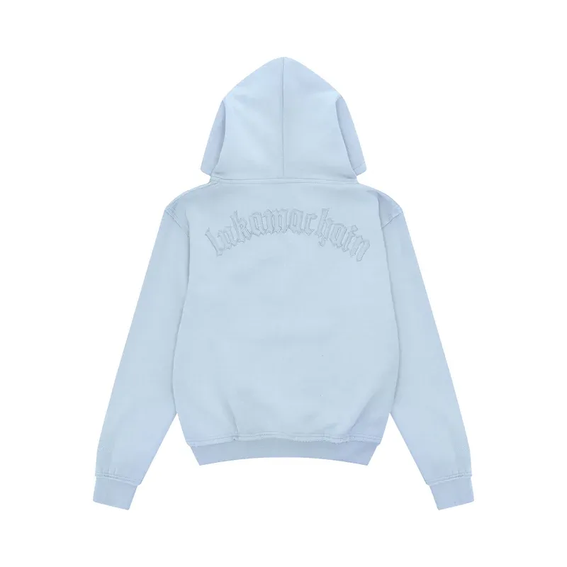 Distressed Zip Hoodie  (Buy 2 Free Shipping)