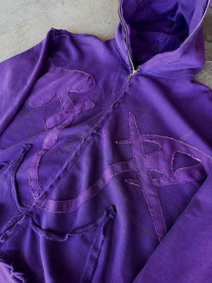 “Resistance” Full-Zip (Purple)