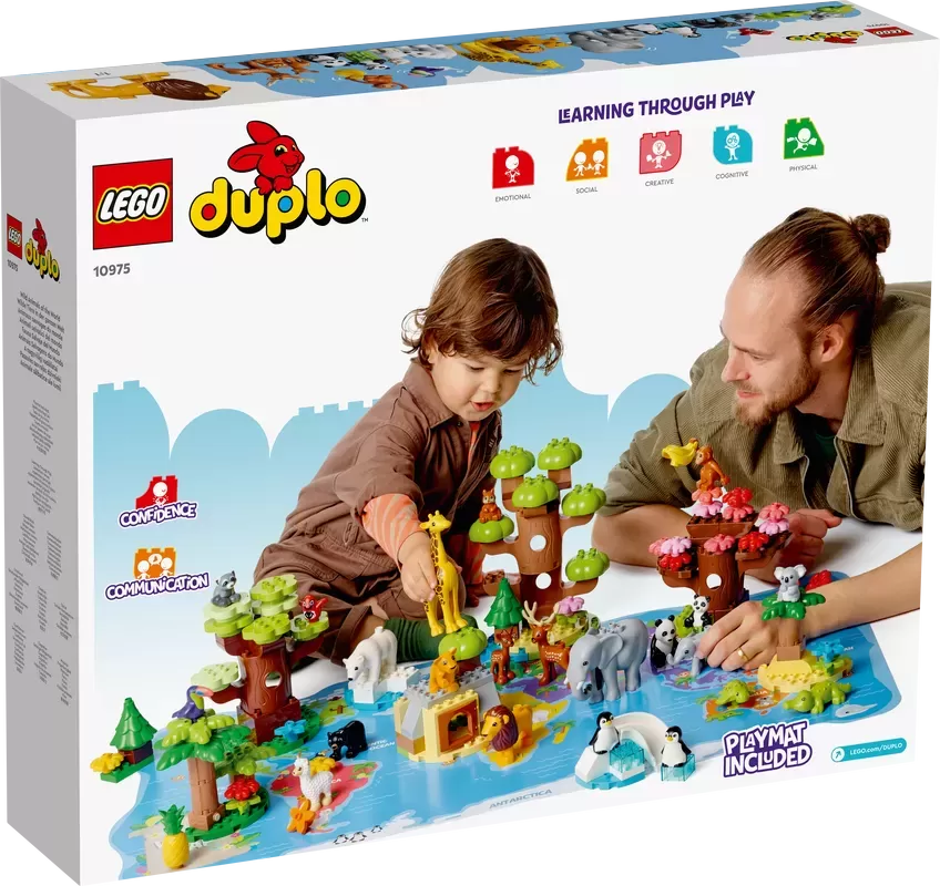 LEthtGO 10975 DUPLO WILD ANIMALS OF THE WORLD