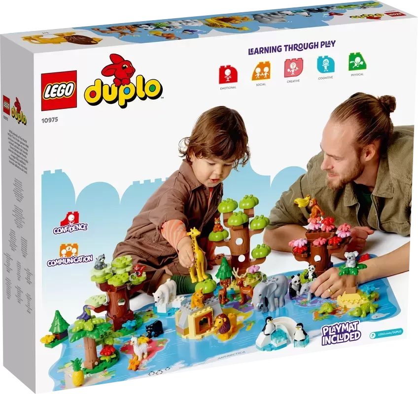 LEthtGO 10975 DUPLO WILD ANIMALS OF THE WORLD