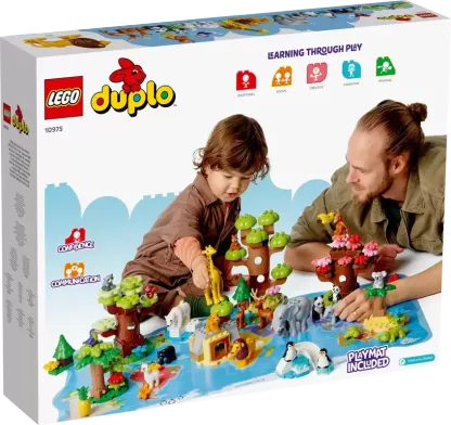 LEthtGO 10975 DUPLO WILD ANIMALS OF THE WORLD