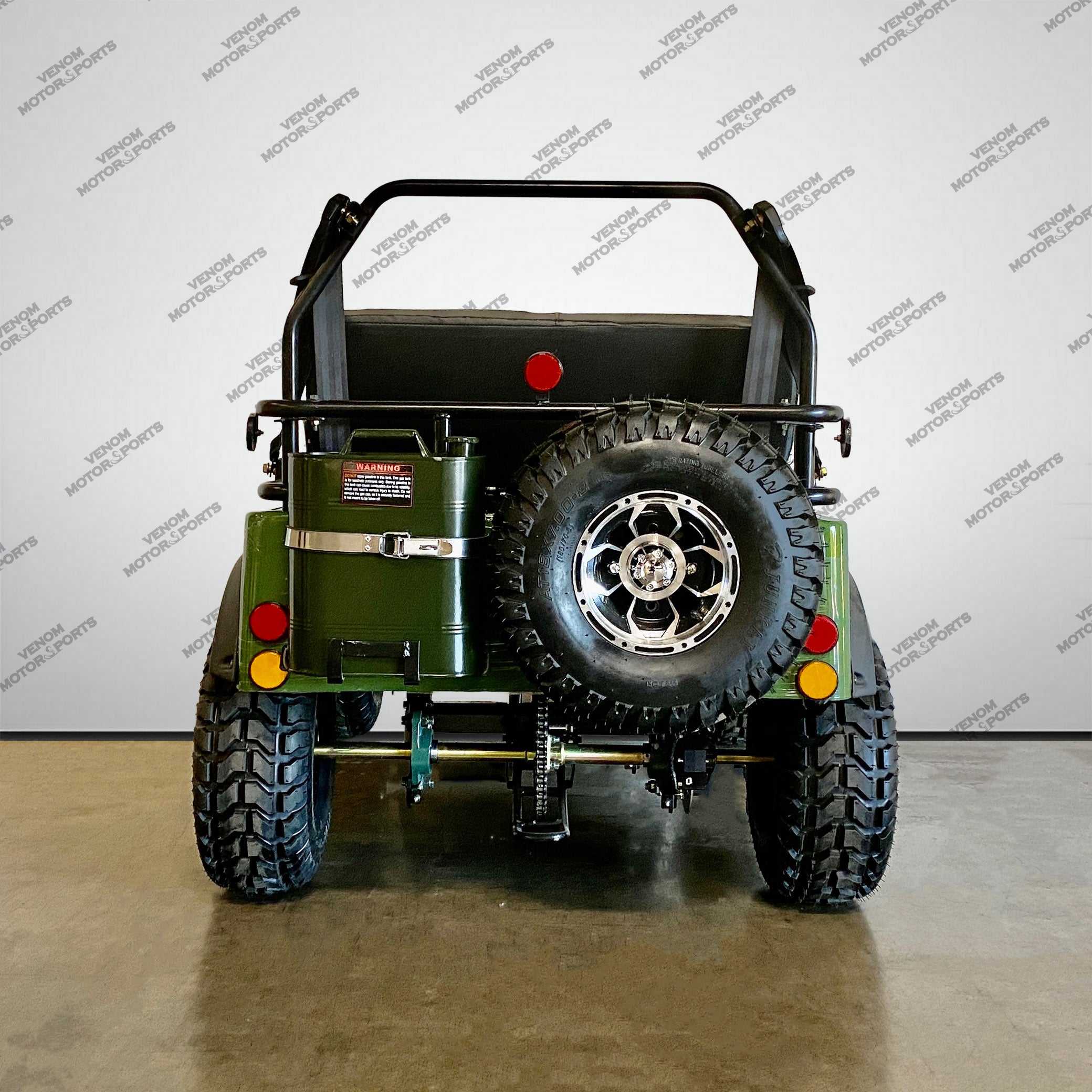 Mini Jeep | 125cc | 2 Seater | Willys Edition | 3 Speed