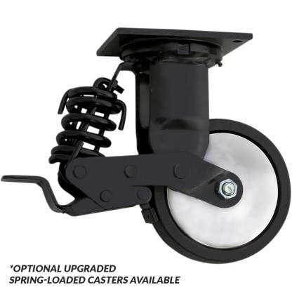 Extreme Tools® EXQ Series 72"W x 30"D 17 Drawer Professional Triple Bank Roller Cabinets