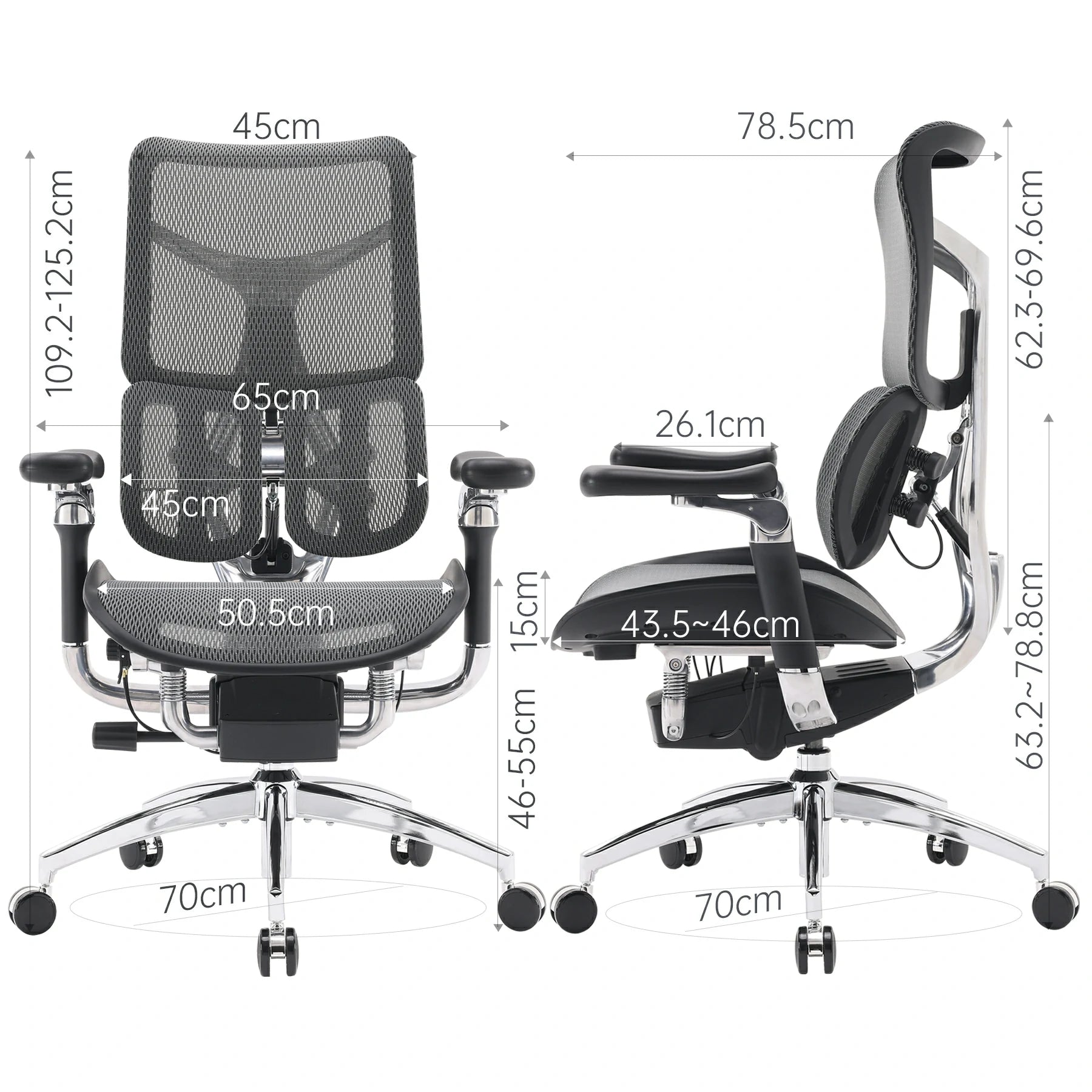 S300 "Gravity-Defying" Ergonomic Chair