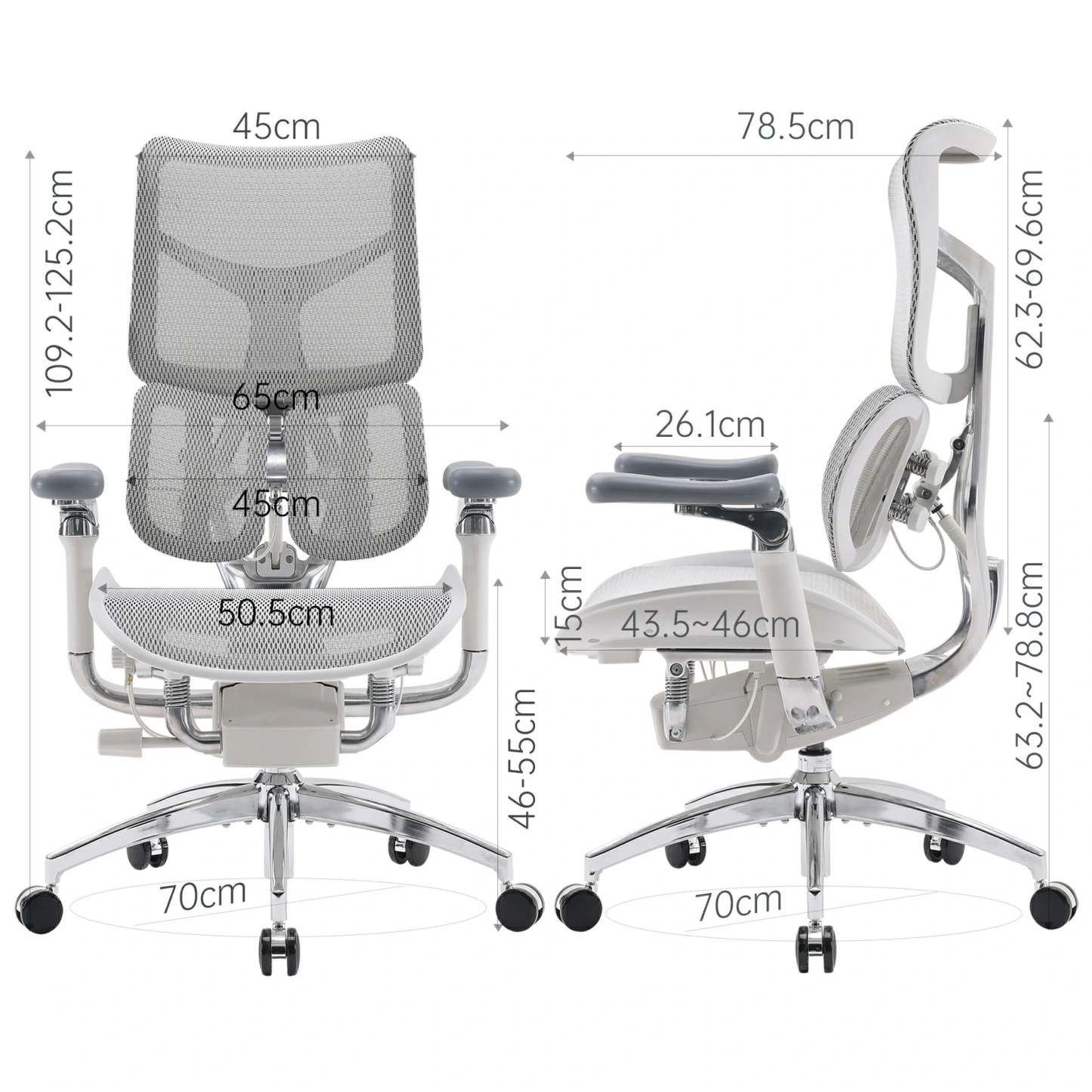 S300 "Gravity-Defying" Ergonomic Chair