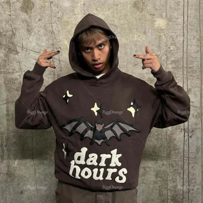 New Street puff print hoodies 3D Y2k Clothes Tops Sweatshirt Women Goth Streetwear Grunge Harajuku Clothing Oversized Hoodie