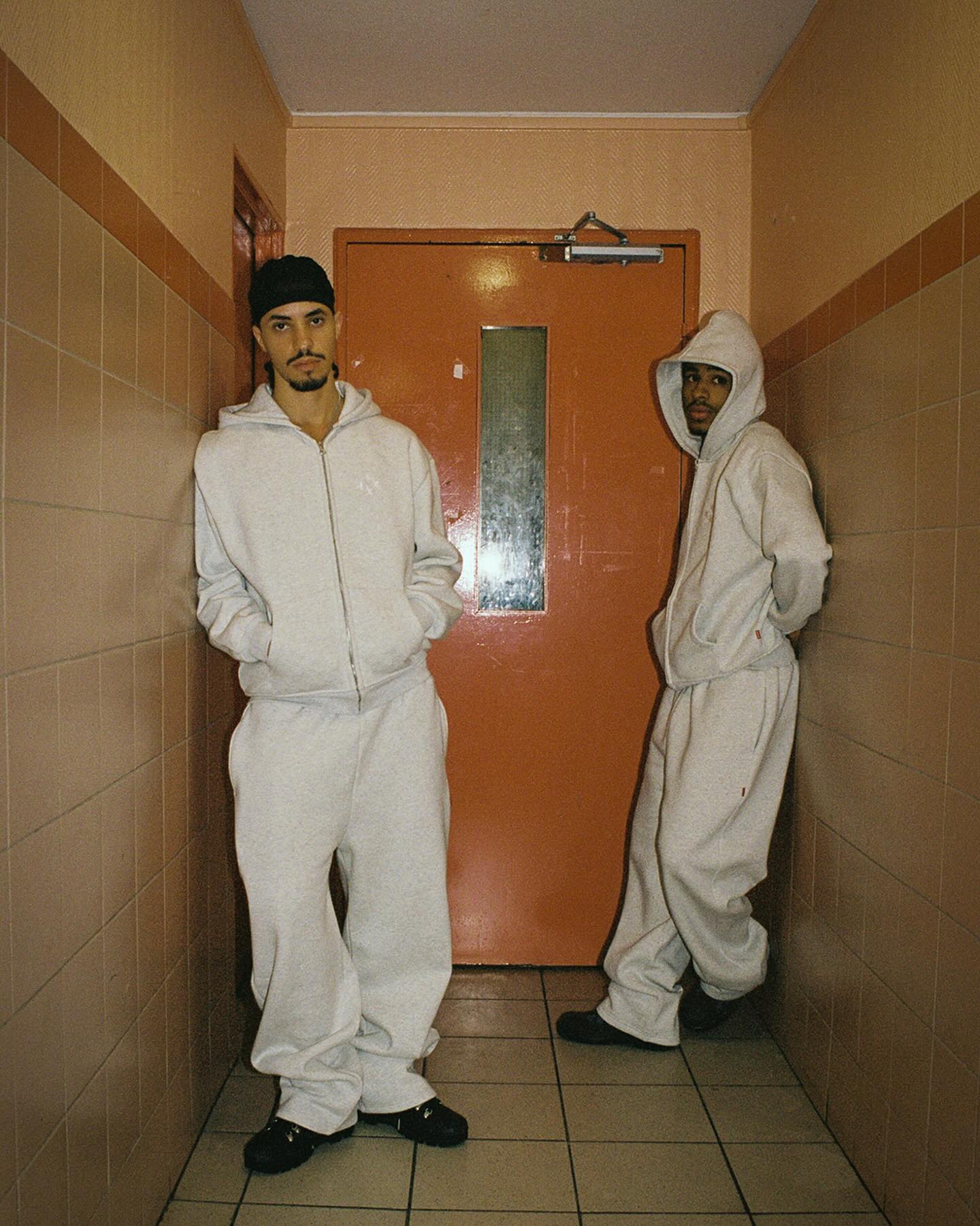 Zipper Hoodie Sweatpants Set 