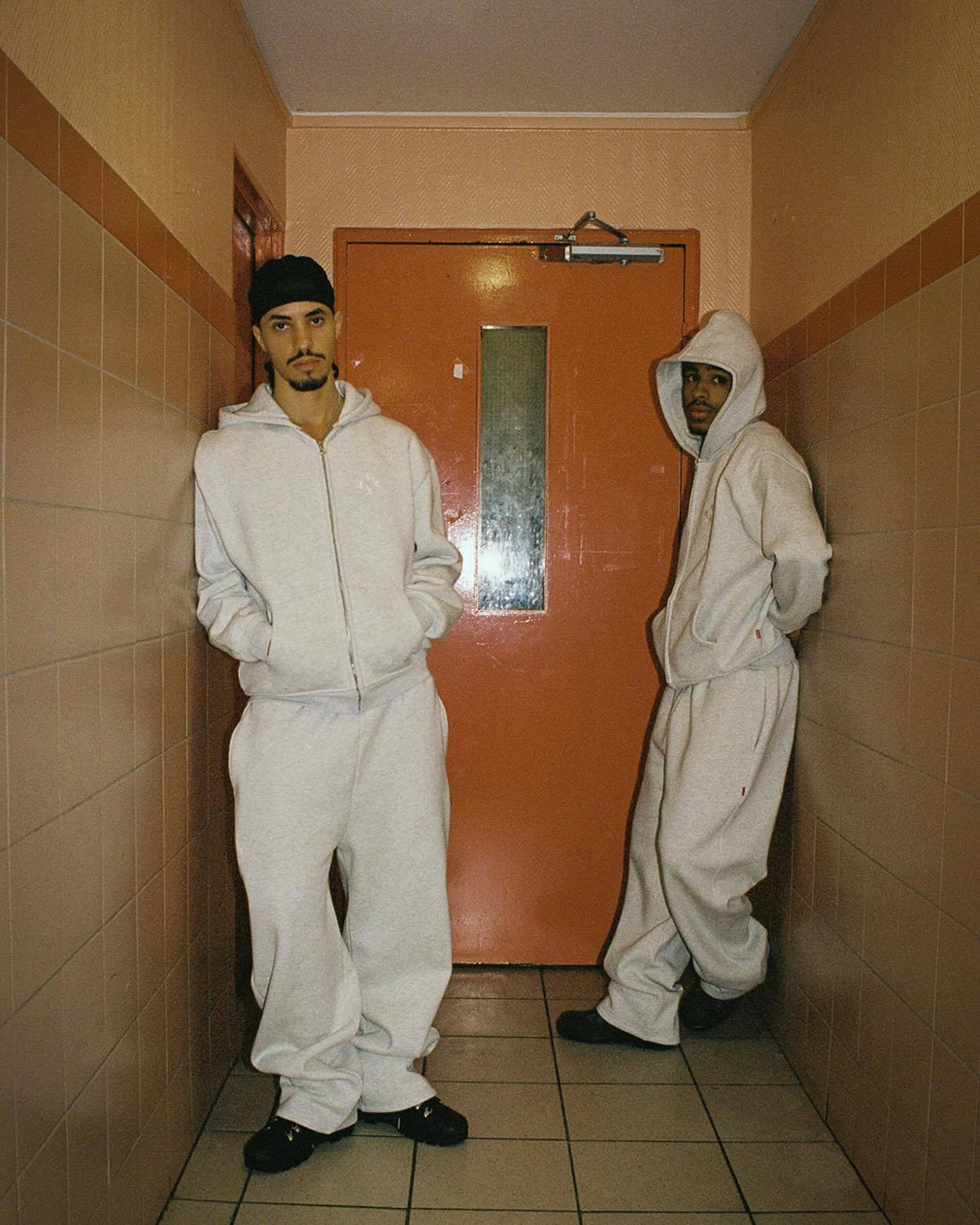 Zipper Hoodie Sweatpants Set