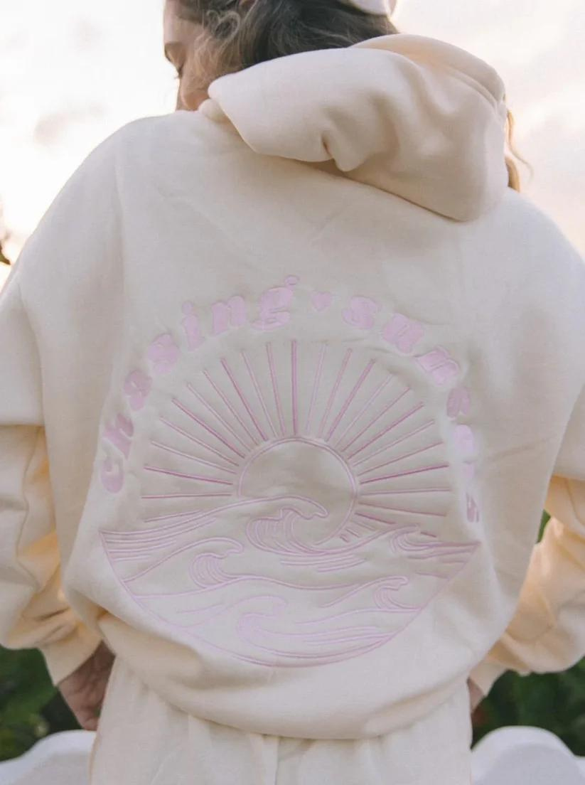 VynAura Sunset Waves Hoodie For 2024