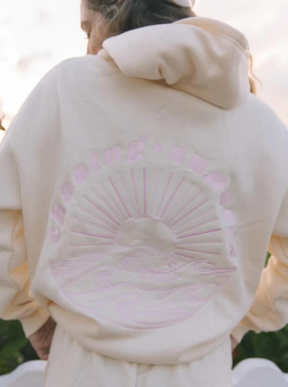 VynAura Sunset Waves Hoodie For 2024