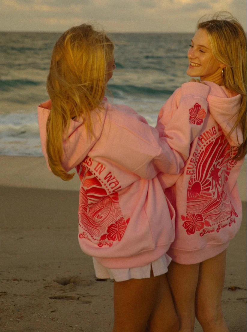 VynAura Sunset Waves Hoodie For 2024