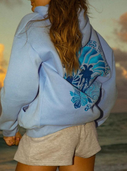 VynAura Sunset Waves Hoodie For 2024