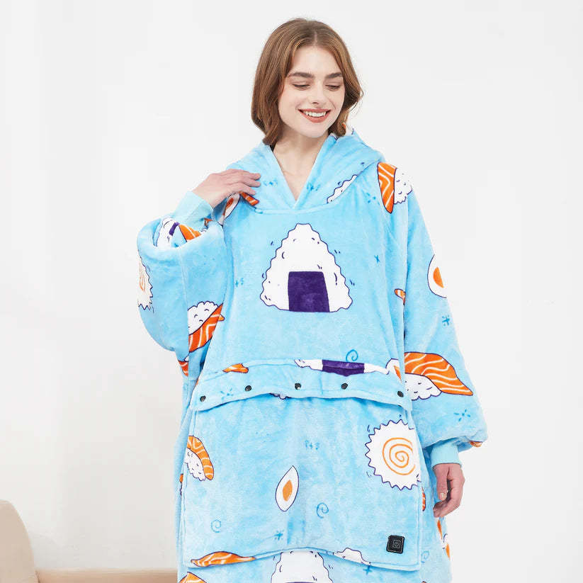 The Blanket Heated Hoodie With A Dog Pocket