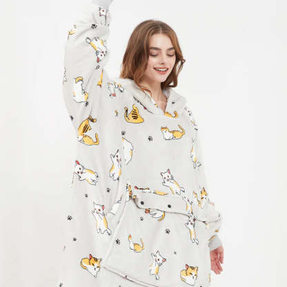 The Blanket Heated Hoodie With A Dog Pocket