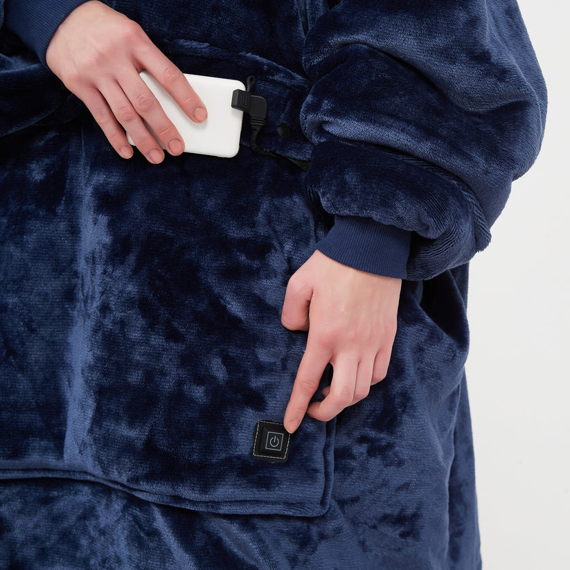 The Blanket Heated Hoodie With A Dog Pocket