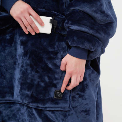 The Blanket Heated Hoodie With A Dog Pocket