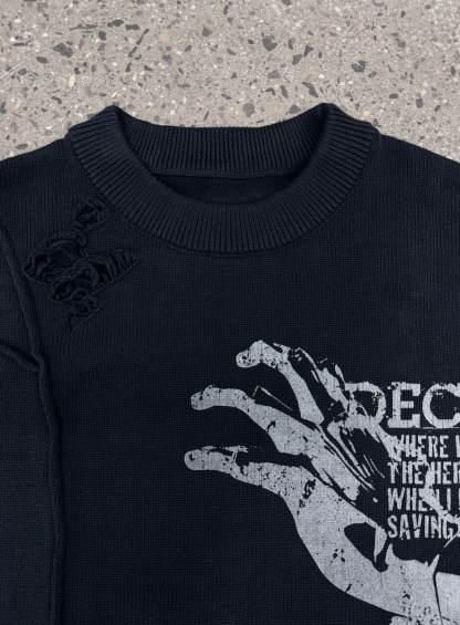 "DECAY" Knit