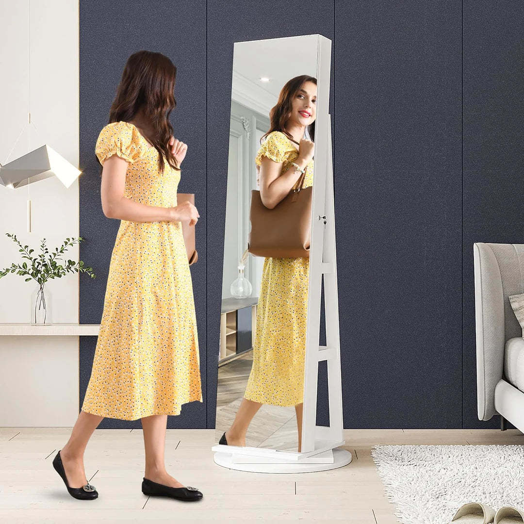 Revolving Jewelry Cabinet