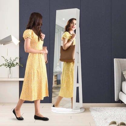 Revolving Jewelry Cabinet