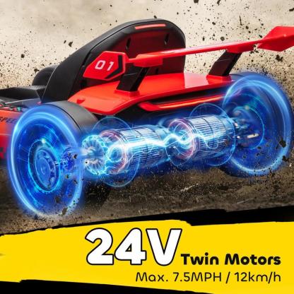 ⏰ LAST DAY 50% OFF 💥24V Drifting Go Kart (7.5/8.1mph, Music)