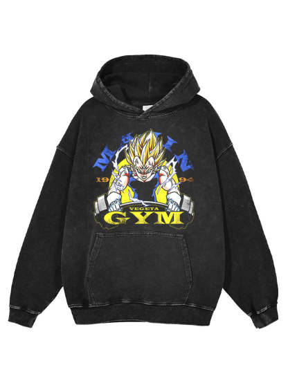 MAJIN'S GYM VINTAGE HOODIE