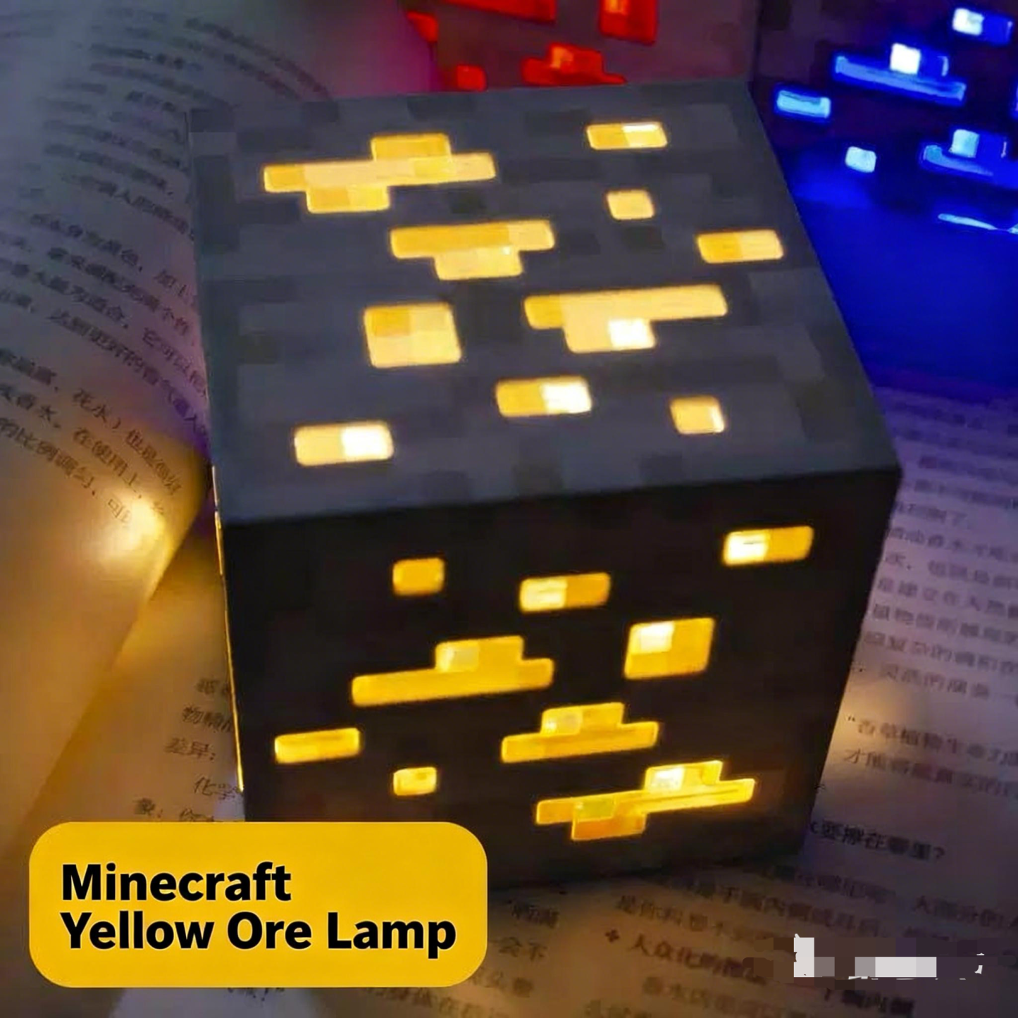 Minecraft -Official 3D Diamond Sword Desk Lamp
