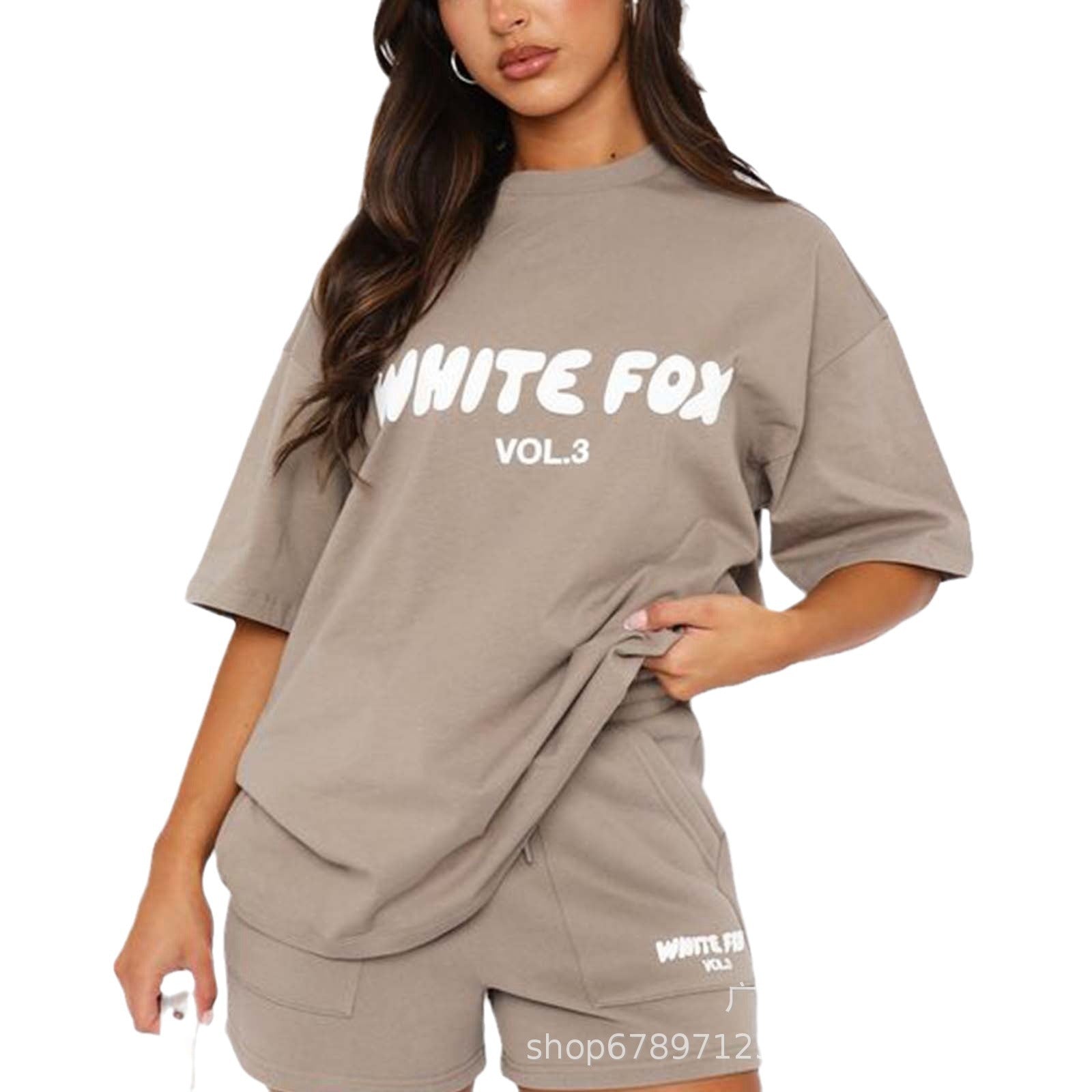White Fox Oversized Tee