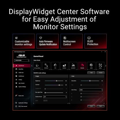 Swift 32” 4K OLED Gaming Monitor (PG32UCDM) - UHD (3840 x 2160), QD-OLED, 240Hz, 0.03ms, G-SYNC Compatible, Custom Heatsink, Graphene Film, 99% DCI-P3, True 10-bit, 90W USB-C