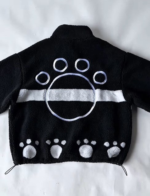 Bartholomew Kuma fleece jacket