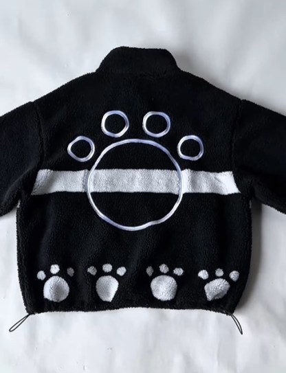 Bartholomew Kuma fleece jacket