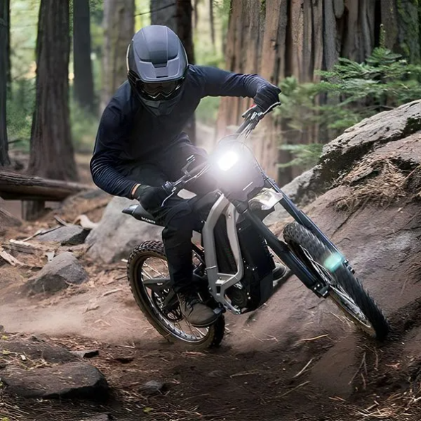 Off-road electric bike 3-hour fast charge 55MPH Equipped with 60000mAh capacity battery.(74.6 Mile Range)