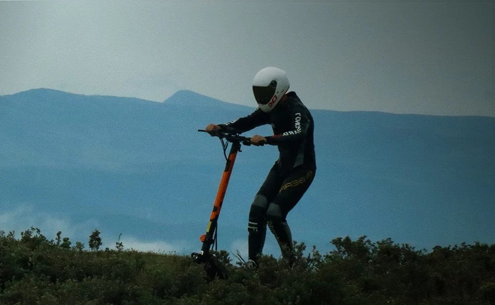 KuKirin G3 Pro 2024 Version 1200W*2 Motor Off-Road Electric Scooter 10 Inch Tire 52V 23.2Ah Removable Battery 80km range 65km/h Max Speed Dual Hydraulic Shock Absorber system IP54 Waterproof Dual Hydraulic Brake