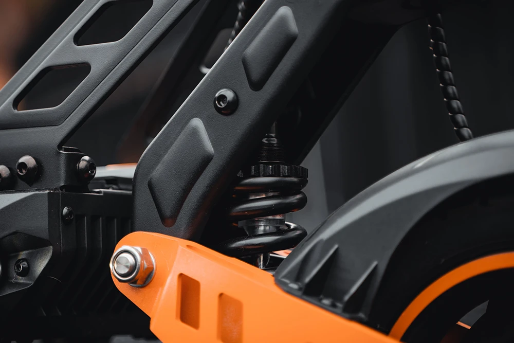 KuKirin G2 Max Electric Scooter 10 Inch Off-road Tires 1000W Motor 55Km/h Max Speed 48V 20Ah Battery 80km Range 120KG Max Load Detachable Seat Adjustable Height