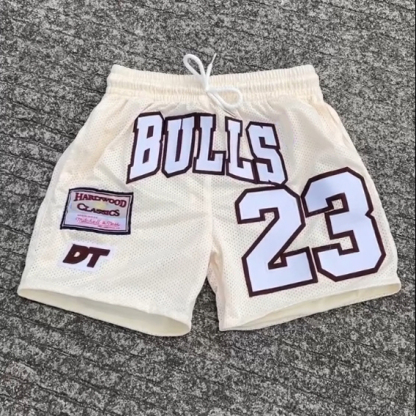 Chicago Casual Street Basketball Mesh Shorts