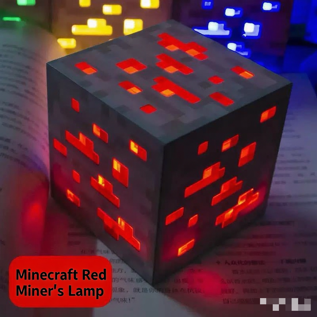 Minecraft -Official 3D Diamond Sword Desk Lamp