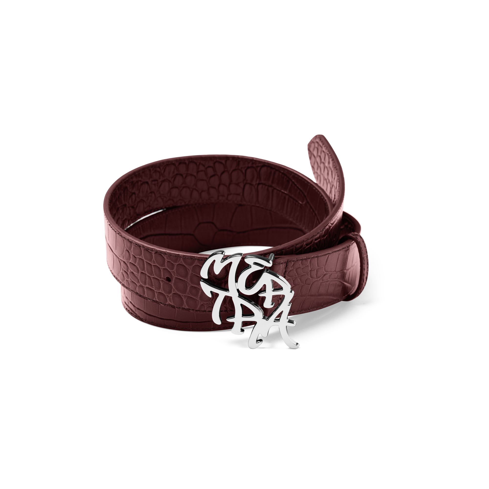 小物 mertra Alligator Skin Belt (Wine) S-M 小物 mertra Alligator Skin Belt (Wine) S-M Alligator Skin