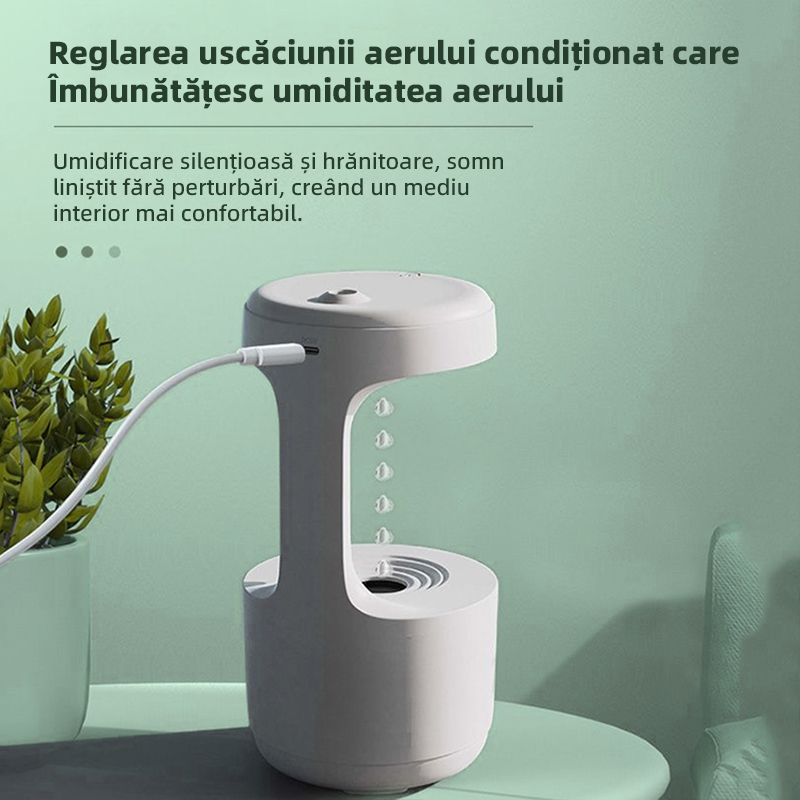 Umidificator inteligent antigravitațional