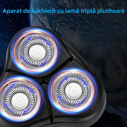Aparat de ras electric multifunctional, lavabil pentru barbati